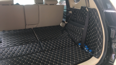 Thảm lót cốp ô tô Mitsubishi Xpander giá tại xưởng, rẻ nhất Hà Nội, TPHCM